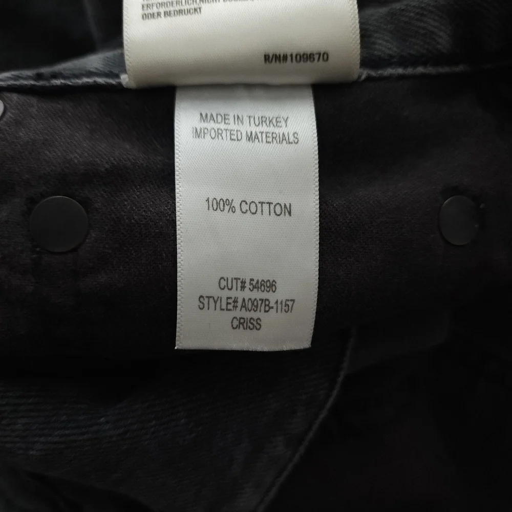AGOLDE Criss Cross Jeans in Synchronize